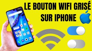 Comment réparer le problème du bouton WiFi grisé sur un iPhone [upl. by Analihp]