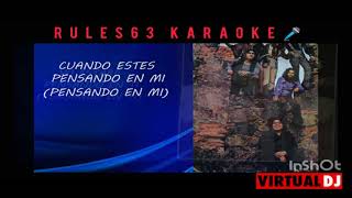 HE VENIDO A DESPEDIRME Los Solitarios karaoke dev SG coros [upl. by Appleton]