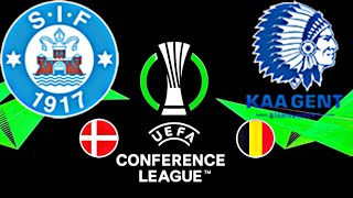 Silkeborg 22 Gent  CONFERENCE LEAGUE 202425 [upl. by Salmon711]