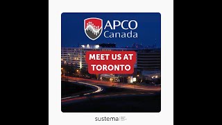 Meet us at Toronto for APCO Canadamp4 [upl. by Suirtimed]