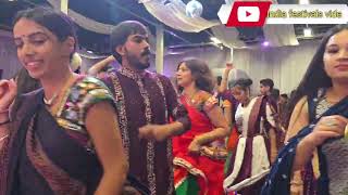 day 8th navratri the kube oadby 🕺💃 garba rash Leicester city uk india festival video 11October 2024 [upl. by Aronal647]