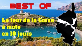 BEST OF le tour de Corse à moto en 10 jours [upl. by Ykcim570]