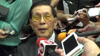 Enrile unfazed by Santiago privilege speech [upl. by Dyanna36]