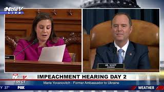 STEFANIK GOES AFTER SCHIFF Explosive moments during impeachment hearing day 2 [upl. by Grenier236]