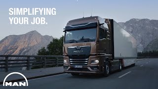 The new MAN TGX  simplify your job [upl. by Adnertal187]