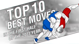 TOP 10 best moves in the first half of the 2021 year  WRESTLING [upl. by Ahseek862]