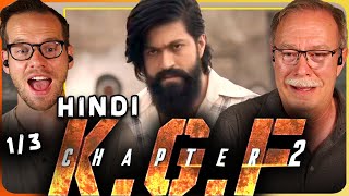 KGF Chapter 2 Hindi Part 13  Reaction Movie  Yash  Sanjay Dutt  Prashanth Neel [upl. by Fulmis]