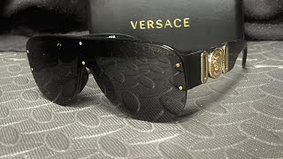 VERSACE Sunglasses VE4391 GB187 Black [upl. by Attenhoj]