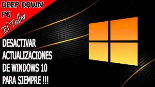 CÓMO DESACTIVAR ACTUALIZACIONES DE WINDOWS 10 PARA SIEMPRE [upl. by Reivaxe]