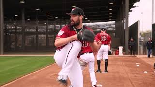 DbacksSpring Training  Pitchers amp Catchers First Workout [upl. by March]