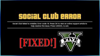 GTA 5 Social Club failed to initialize Error Code 17 How To Solve Social Club Error [upl. by Carmen530]