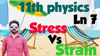 Stress amp Strain  Ln 7  STD 11  Tamil [upl. by Colville]