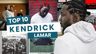 Top 10 Songs Of Kendrick Lamar [upl. by Ailegnave]