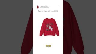 🎅 Get Cozy with Christmas Vibes 🎄 Perfect Holiday Sweatshirt ❤️ christmas HolidaySweatshirt [upl. by Sharia]