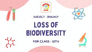 Loss of Biodiversity  Class 12 Biology  The Doon Grammar School [upl. by Palestine]