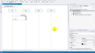 how to make sequence diagram in visual studio [upl. by Yellek932]