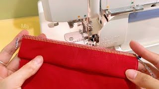 7 great tips with overlock machines for sewing lovers  Sewing tips and tricks for beginners [upl. by Elfrieda]