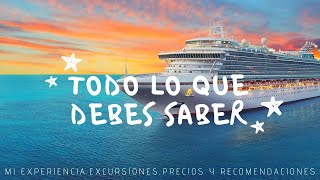 Qué EXCURSIONES convienen en CRUCEROS por Argentina Brasil y Uruguay [upl. by Ybor]