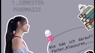 Pharmaziestudium  Pharmazie im 1 Semester  Erfahrungen  erste Eindrücke [upl. by Hahsi989]