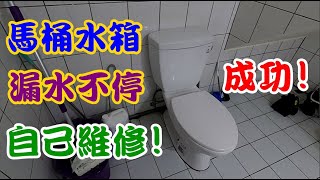 DIY達人106 馬桶水箱漏水DIY維修52個技法 [upl. by Llednar342]