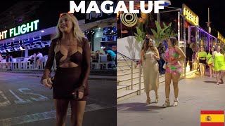 MALLORCA MAGALUF SPAIN NIGHTLIFE WALK TOUR [upl. by Donna]