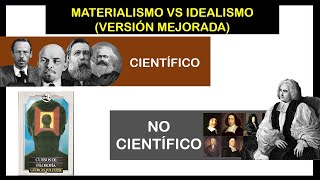 Materialismo vs Idealismo Versión mejorada [upl. by Aizti]