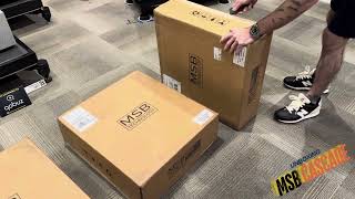 Unboxing MSB Cascade at Suncoast Audio with Mike and Mike [upl. by Sanson669]