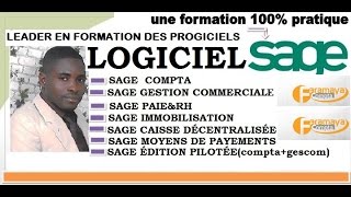 SAGE 100 RAPPROCHEMENT BANCAIRE 1ère partieRapprochement manuel [upl. by Aimil]