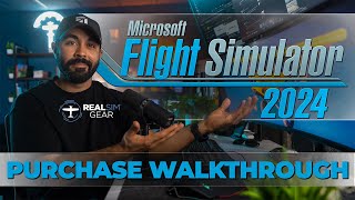 MSFS 2024 Purchase Walkthrough  Microsoft Flight Simulator [upl. by Arej]