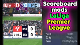 Scoreboard mods fifa 23 2024 tu171 كل النسخ المكركة والاصلية [upl. by Junette781]