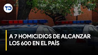 Costa Rica está a siete homicidios de alcanzar los 600 [upl. by Airamasor]