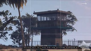 GTA ONLINE THE CAYO PERICO HEIST TAKING A PICTURE OF THE CONTROL TOWER HEIST PREP [upl. by Furtek]