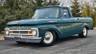 1962 Ford F100 Unibody Walk Around [upl. by Bergeman918]