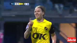 Highlights PEC Zwolle vs NAC Breda12 Eredivisie Match 201024 [upl. by Anawad]