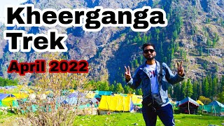 Kheerganga Trekking In April 2022  Full Guide with all expenses [upl. by Favianus181]