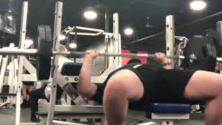 Bench Press 225 lbs for 5 reps [upl. by Glass]