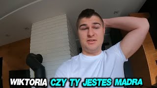 WIKTORIA CZY TY JESTEŚ MĄDRA 😂 HEROS [upl. by Wittie]