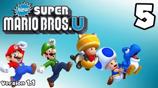 New Super Mario Bros U Wii U  Episode 5  Sparkling Waters World 3 Part 1 [upl. by Taylor819]