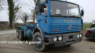 Camion benne ampliroll RENAULT G300 26 MAXTER [upl. by Fleck]