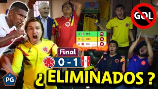 Colombia 0 Perú 1 🔥 Eliminatorias Qatar 2022 Conmebol 😱 Reacciones Amigos 🔥 El Club de la Ironía [upl. by Docilla685]