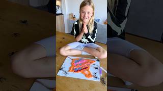 Lia macht Schleim selber lernen slime kindervideo selbstgemacht diy basteln kinder schleim [upl. by Win346]