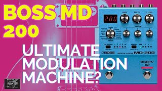 Modulation Magic Dive into the Versatility of the Boss MD200 Pedal [upl. by Acir697]