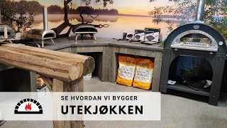 Hvordan bygge utekjøkken [upl. by Anilatak]