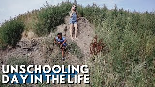 UNSCHOOLING DAY IN THE LIFE take a look into a homeschooling day in the life [upl. by Nyleuqaj586]