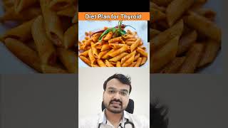 Diet plan for Thyroid patient  Hypothyroid  Hyperthyroid  shorts medicine [upl. by Adelaide]