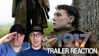 1917  Official Trailer Reaction and Thoughts [upl. by Ergener]