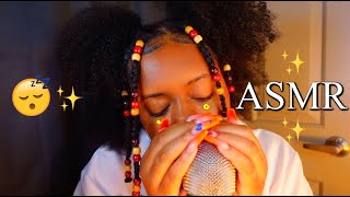 ASMR ♡ CloseUp Slow Slurred Breathy Whispers  Word Repetition ♡ Sksk Chuckoo🌺 [upl. by Idaline]