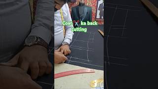 coat back 🔙markingmarking cutting✂️✂️ [upl. by Hemphill]