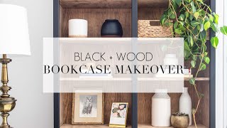 DIY Oak Bookcase Makeover [upl. by Rebm]