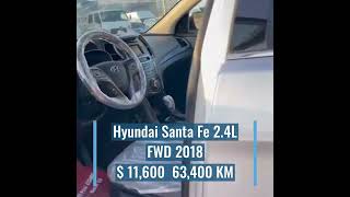 Hyundai Santa Fe 24L FWD 2018   11600  63400 KM hyundai hyundaisantafe HyundaiTucson [upl. by Aneroc]